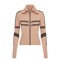 DiorAlps Mock Neck Cardigan