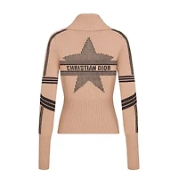 DiorAlps Mock Neck Cardigan