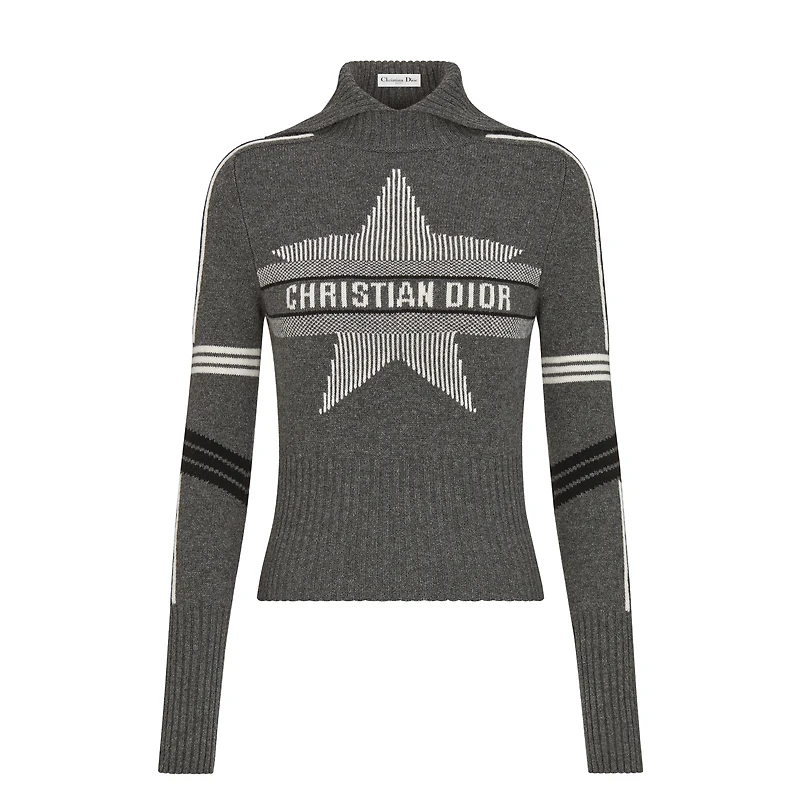 DiorAlps Mock Neck Sweater
