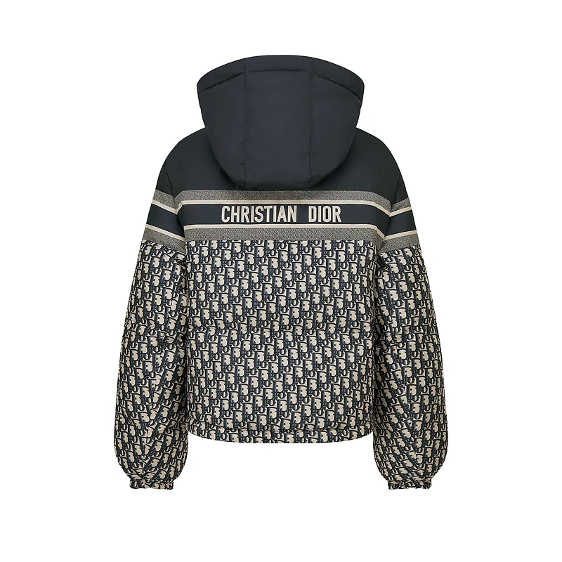 Reversible Cropped Puffer Jacket