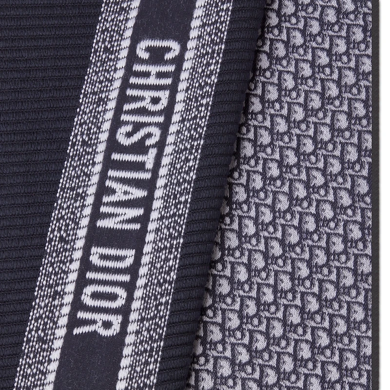 Dior Oblique University Reversible Scarf
