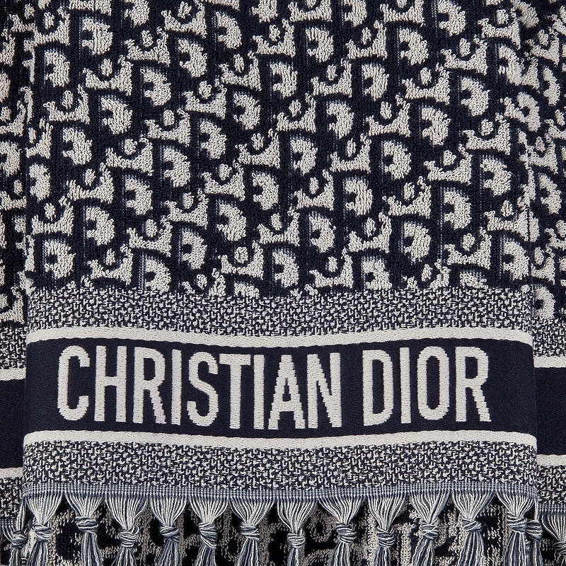 Dior Oblique Hooded Poncho