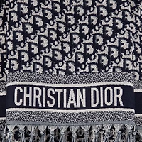 Dior Oblique Hooded Poncho