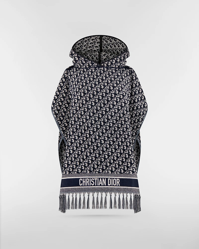 Dior Oblique Hooded Poncho