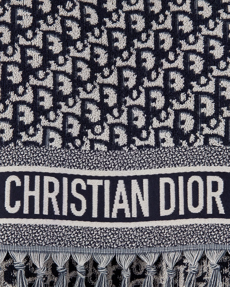 Dior Oblique Hooded Poncho