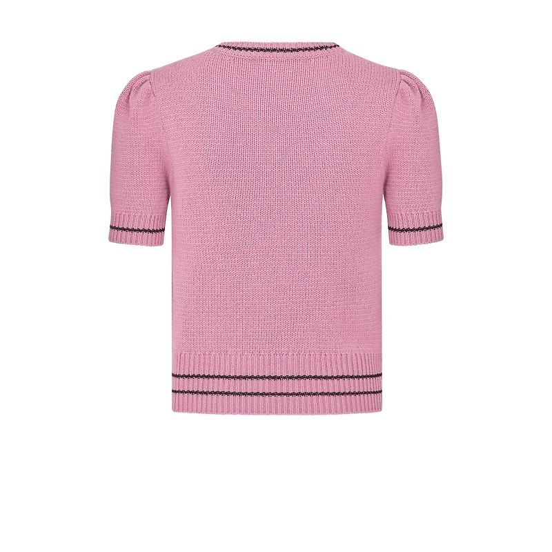 Short-Sleeved Sweater