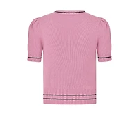 Short-Sleeved Sweater