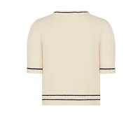 Short-Sleeved Sweater