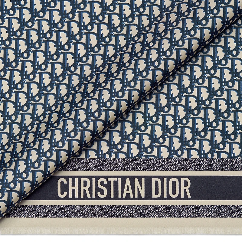Dior Oblique Diortwin 70 Square Scarf