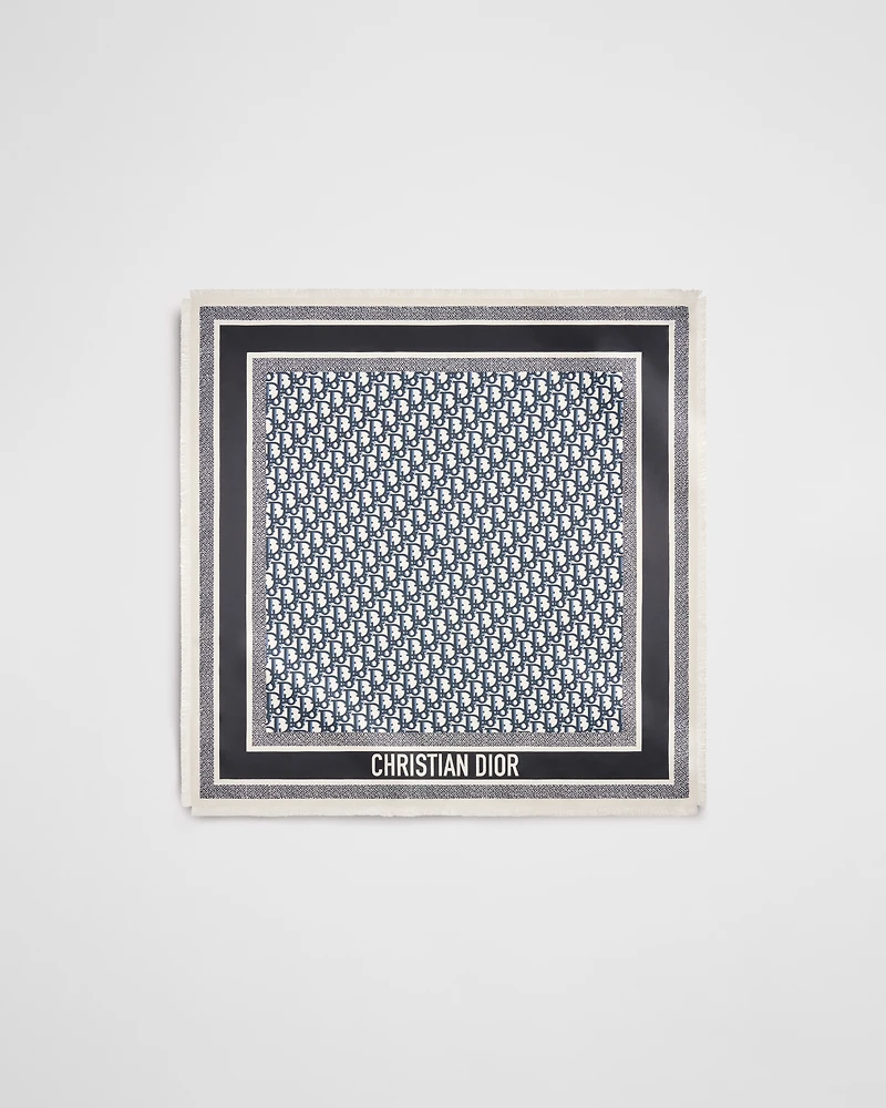Dior Oblique Diortwin 70 Square Scarf