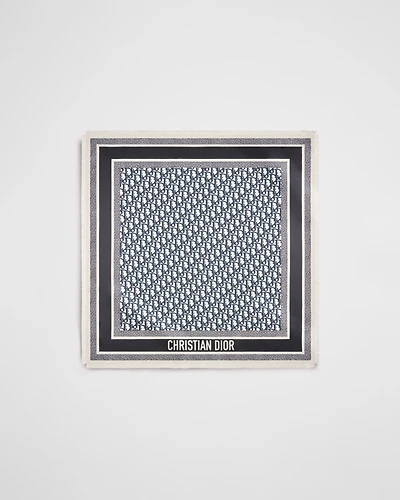 Dior Oblique Diortwin 70 Square Scarf