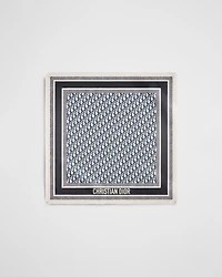 Dior Oblique Diortwin 70 Square Scarf