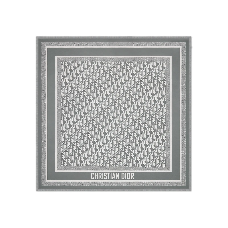 Dior Oblique Diortwin 70 Square Scarf