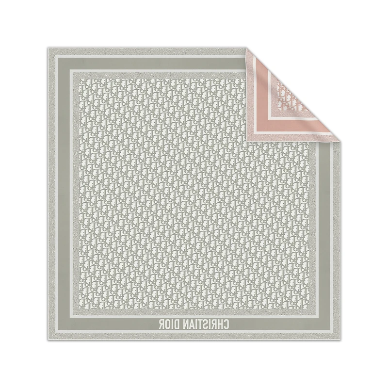 Dior Oblique Diortwin 90 Square Scarf