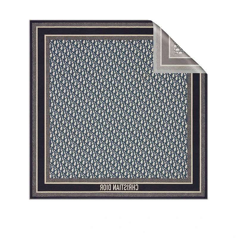Dior Oblique Diortwin 90 Square Scarf