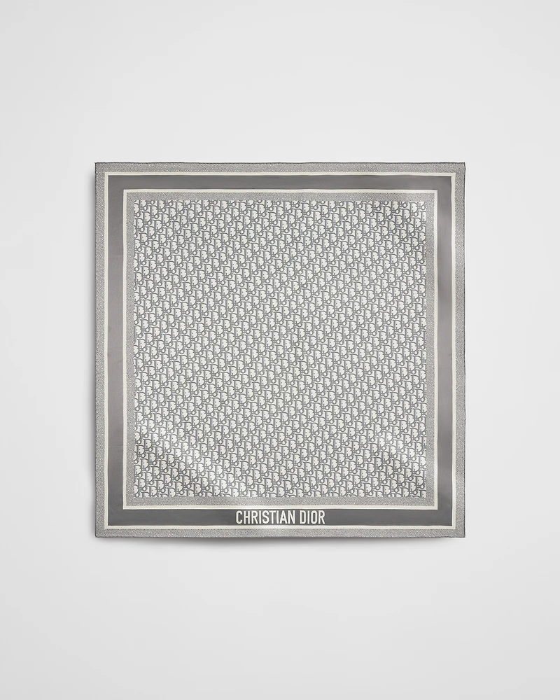 Dior Oblique Diortwin 90 Square Scarf