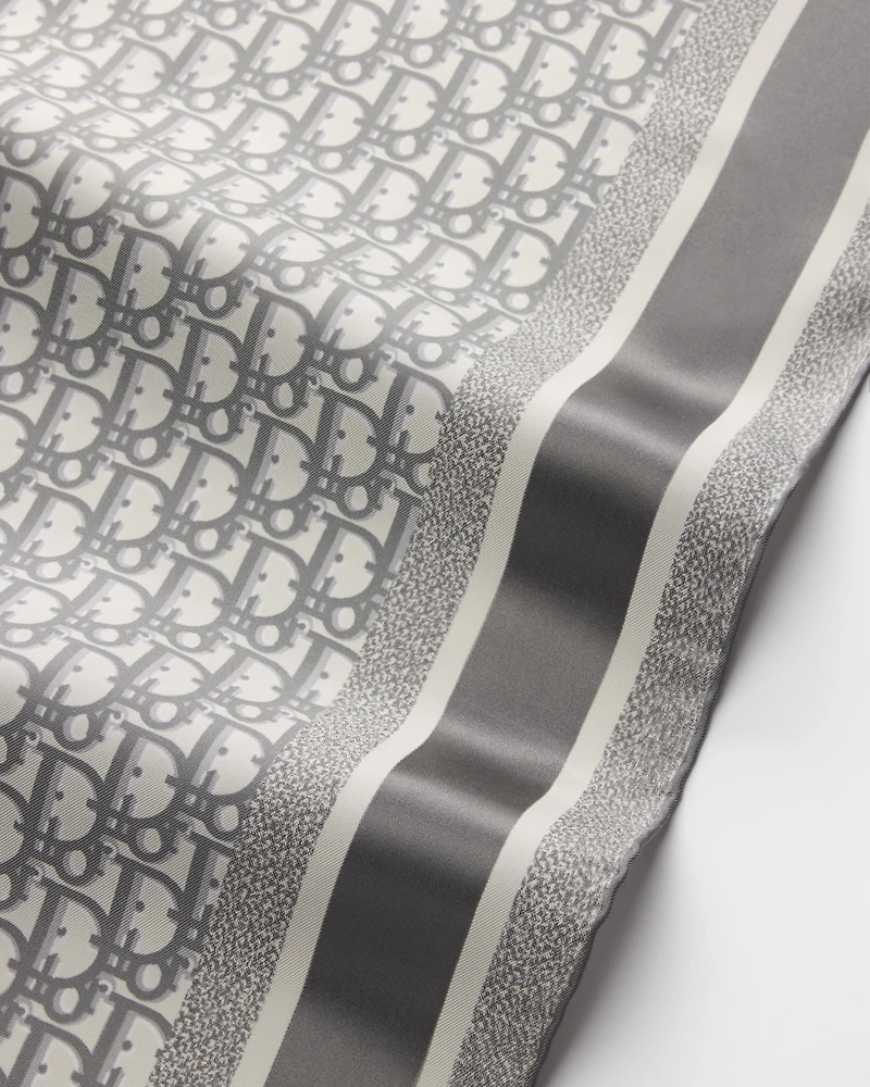 Dior Oblique Diortwin 90 Square Scarf