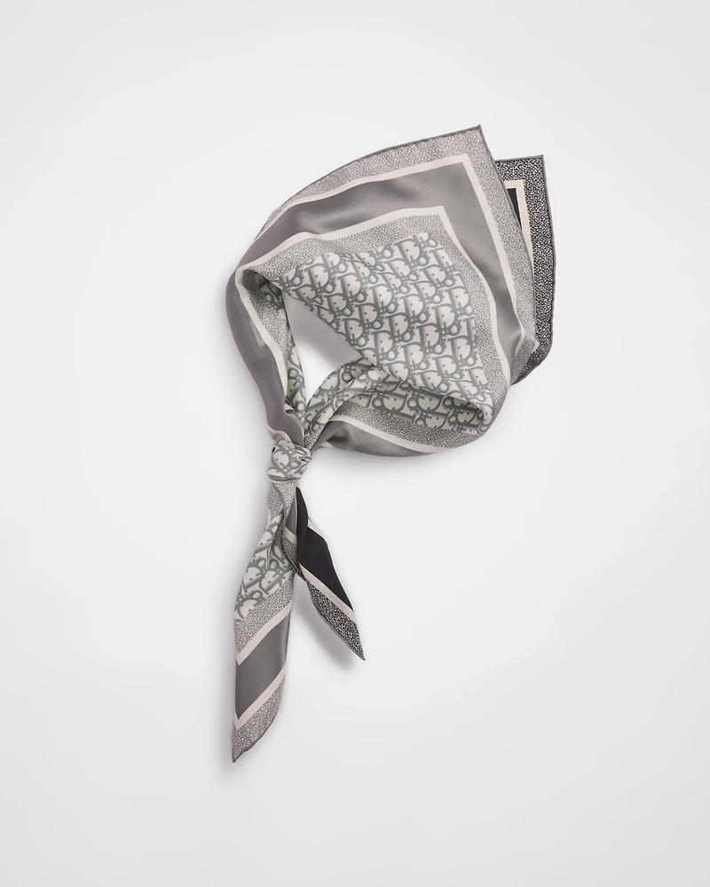 Dior Oblique Diortwin 90 Square Scarf