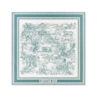 Dioriviera Toile de Jouy Sauvage 90 Square Scarf