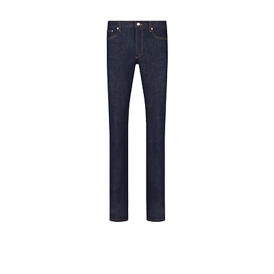 Long Slim-Fit Dior Oblique Jeans