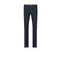 Long Slim-Fit Dior Oblique Jeans