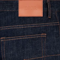 Long Slim-Fit Dior Oblique Jeans