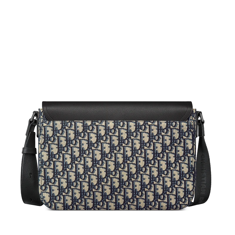 Medium Saddle Messenger Bag with Flap