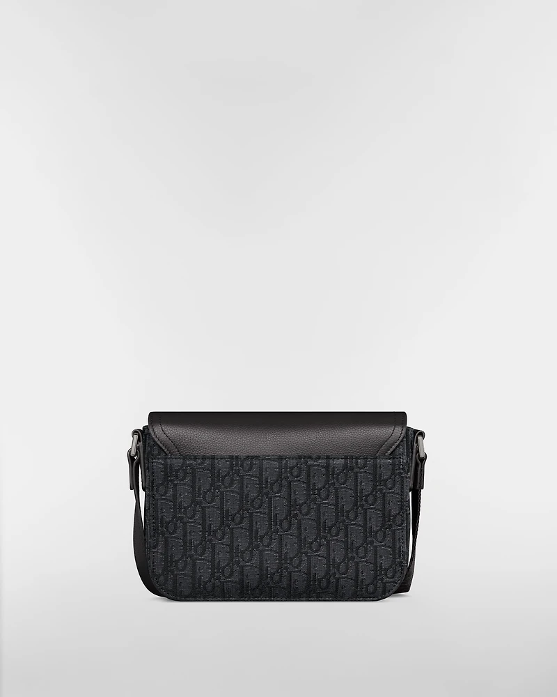 Small Saddle Messenger Bag with Flap