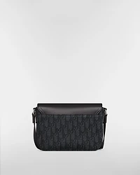 Small Saddle Messenger Bag with Flap