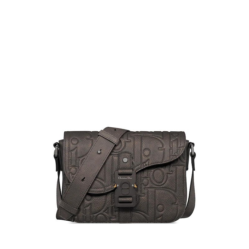 Small Saddle Messenger Bag with Flap