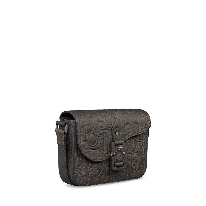 Small Saddle Messenger Bag with Flap
