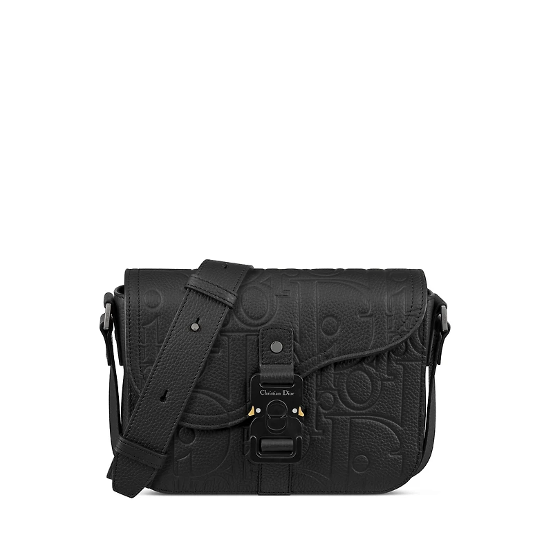 Small Saddle Messenger Bag with Flap