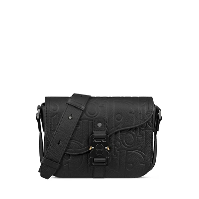 Small Saddle Messenger Bag with Flap