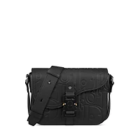 Small Saddle Messenger Bag with Flap