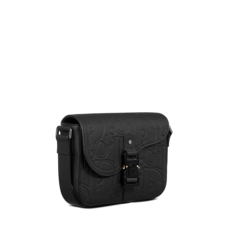 Small Saddle Messenger Bag with Flap