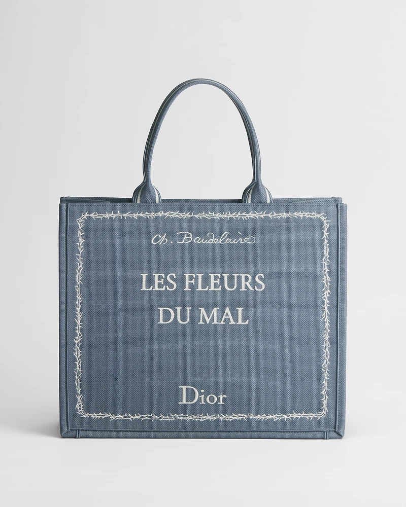 Large Dior Book Tote