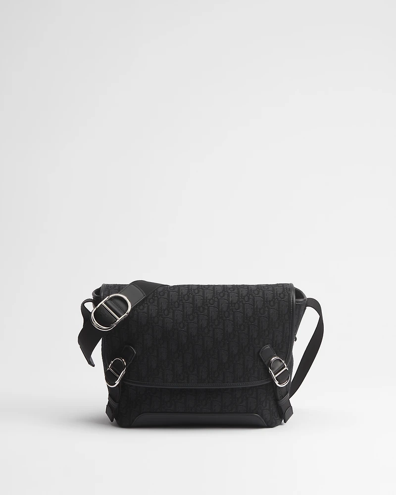 Small Dior Jett Messenger Bag with Flap