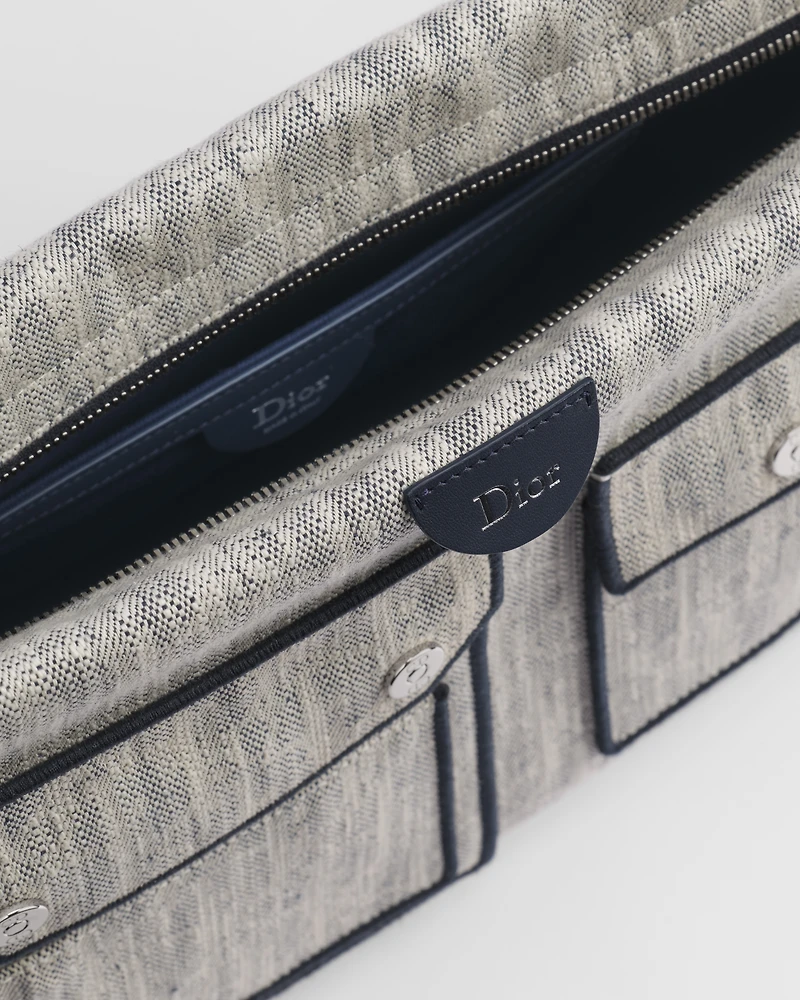 Dioriviera Medium Pocket Dior Jett Zipped Messenger Bag