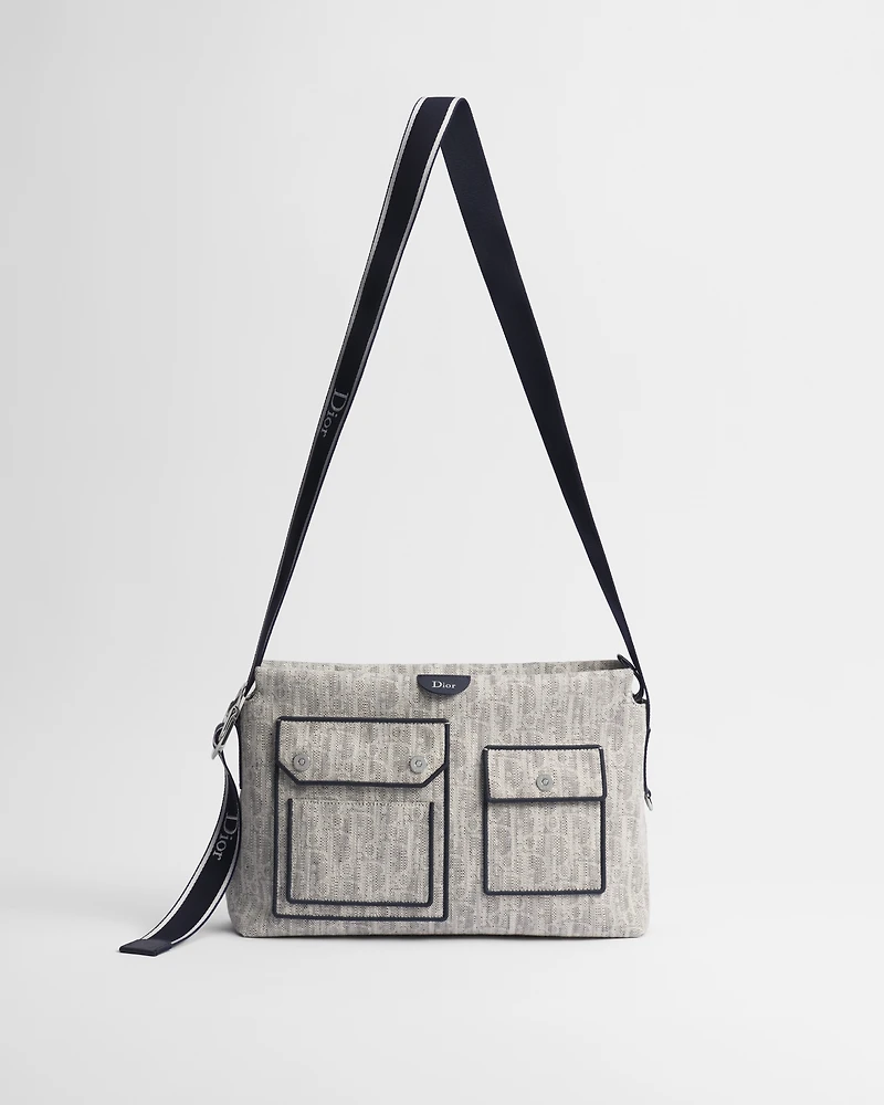Dioriviera Medium Pocket Dior Jett Zipped Messenger Bag