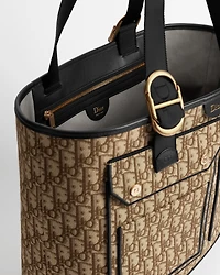 Medium Pocket Dior Jett Tote Bag