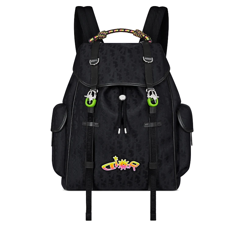 DIOR AND LEWIS HAMILTON Dior Hit the Road Backpack with Flap