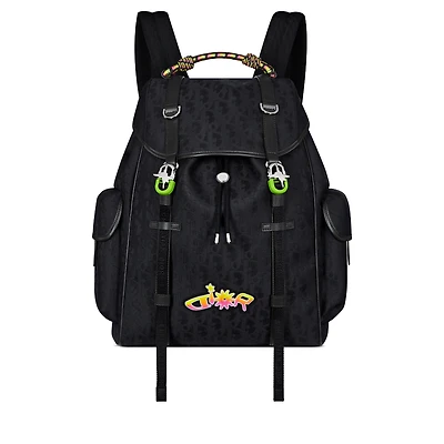 DIOR AND LEWIS HAMILTON Dior Hit the Road Backpack with Flap