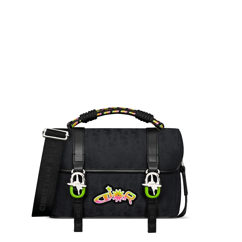DIOR AND LEWIS HAMILTON Dior Hit the Road Messenger Bag with Flap
