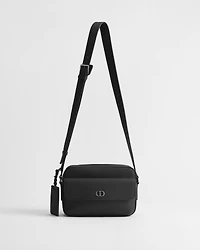 CD Icon Zipped Messenger Bag