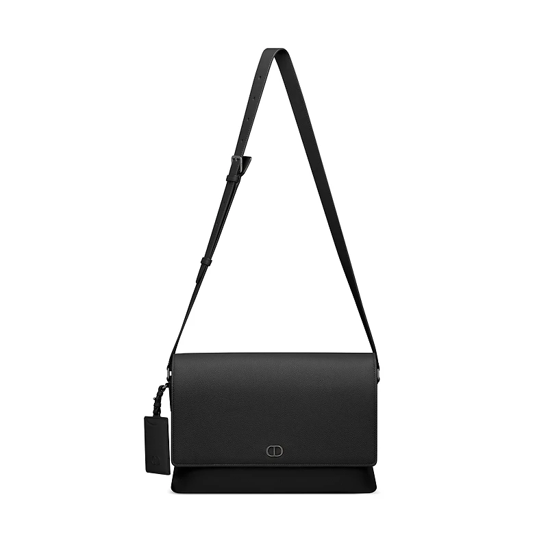 CD Icon Messenger Bag with Flap