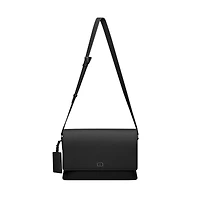CD Icon Messenger Bag with Flap