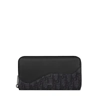 Saddle Long Zipped Wallet
