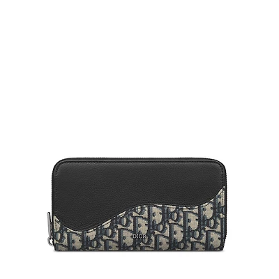 Saddle Long Zipped Wallet