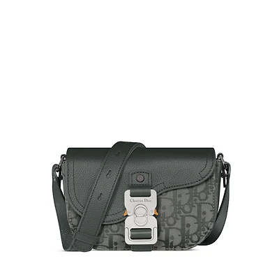 Mini Saddle Messenger Bag with Flap