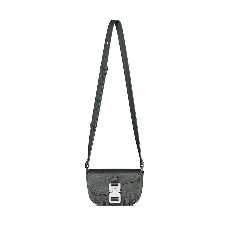 Mini Saddle Messenger Bag with Flap